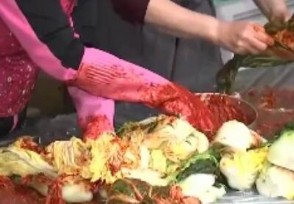 韩国腌20棵泡菜成本近2000元 白菜价格不断攀升