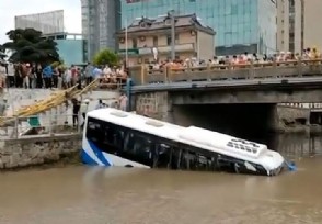 上海一公交坠河司机提前让乘客下车 事故原因是什么