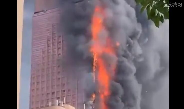 大楼起火